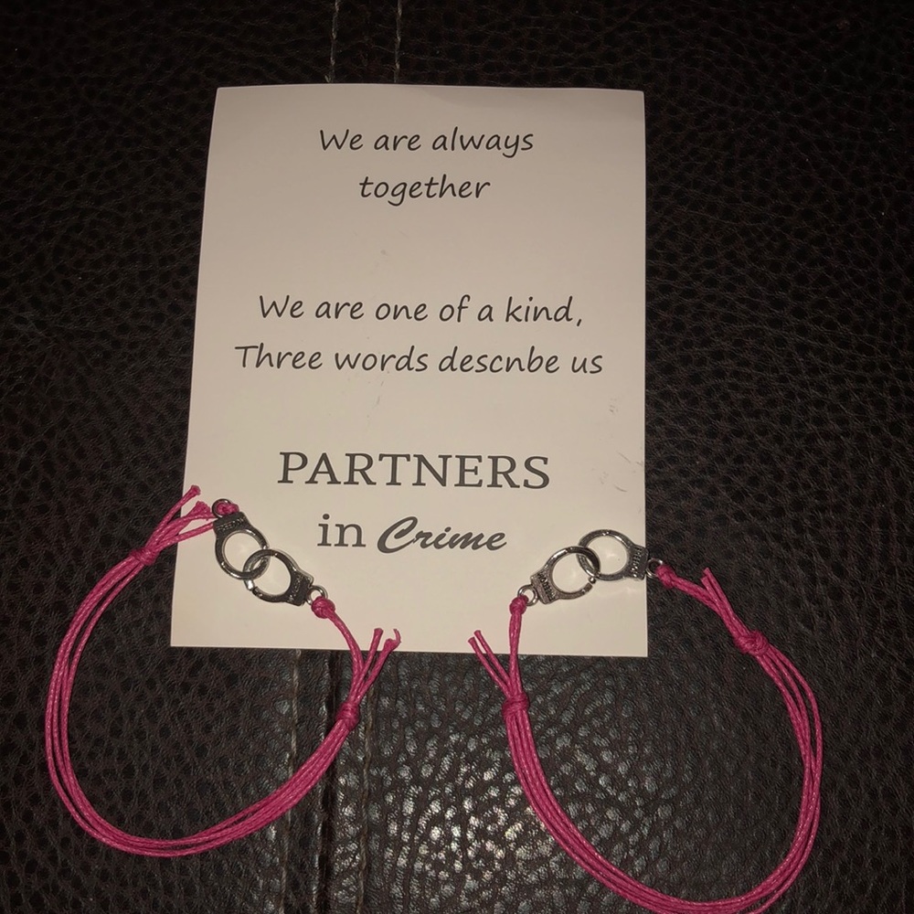 SOLD Partners in Crime Thelma & Louise Bracelets